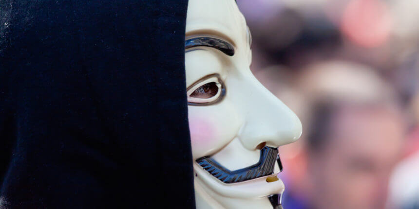 國際知名駭客組織「Anonymous」將捐贈7500 萬美元的比特幣
