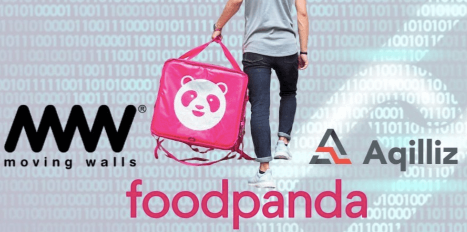 Foodpanda will trial outdoor digital advertising tracked using Aqilliz's solution