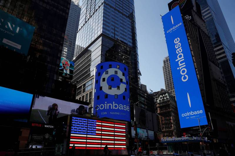 Coinbase更新｜新增USDT、上市FORTH，COIN股價未見起色