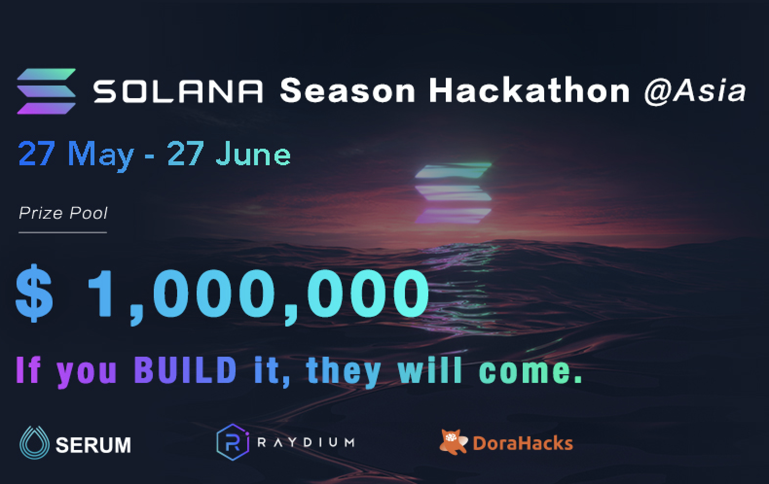 Solana Hackathon 開放報名！百萬美金獎池，邀請台灣開發者共創多元生態