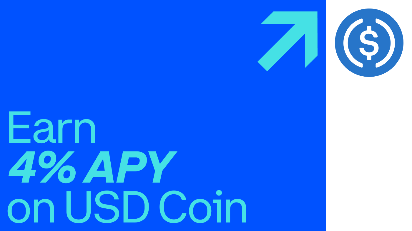 CeFi vs 傳統｜「比傳統儲蓄利率多50倍！」Coinbase推USDC 4%收益，Compound回應