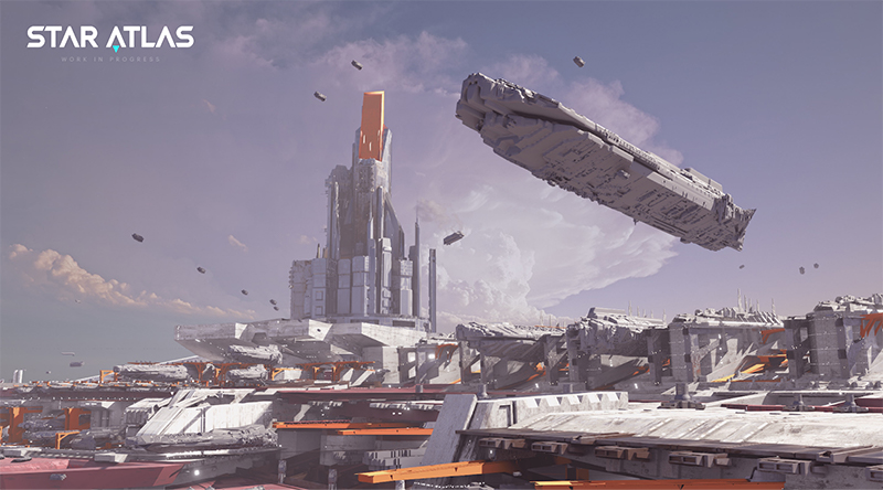 Solana區塊鏈的MMORPG：Star Atlas，Play-to-Earn的太空競賽即將IEO