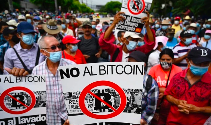 比特幣法案上線倒數一週，薩爾瓦多人民上街抗議：沒人想要比特幣