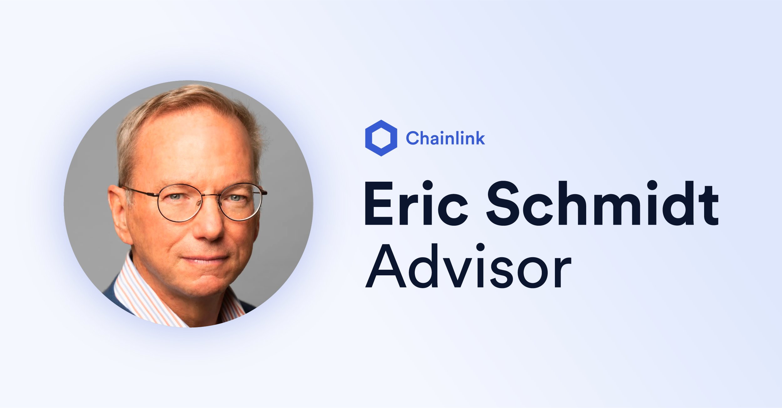 Chainlink宣佈前谷歌執行長Eric Schmidt成戰略顧問，LINK反彈近三成