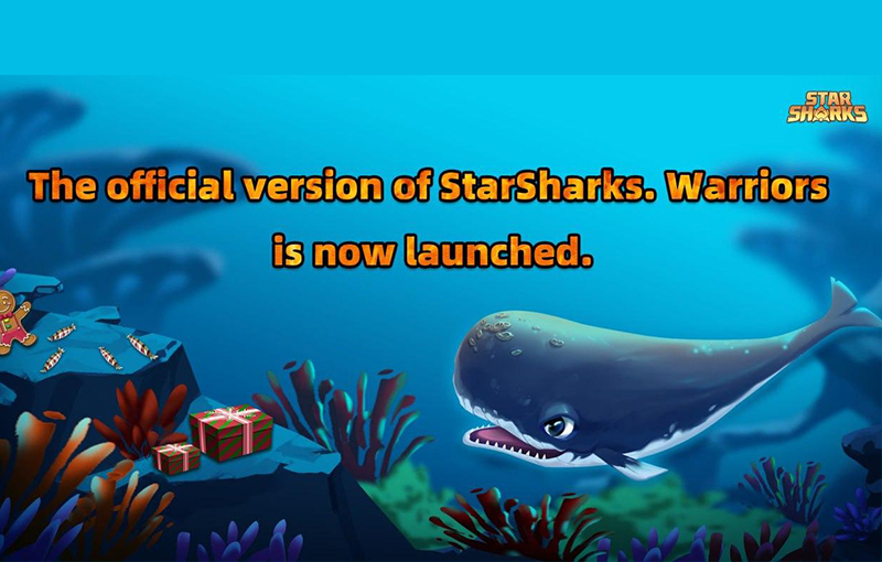 GameFi項目StarSharks正式上線遊戲「鯊魚勇士」，並開通NFT購買通道