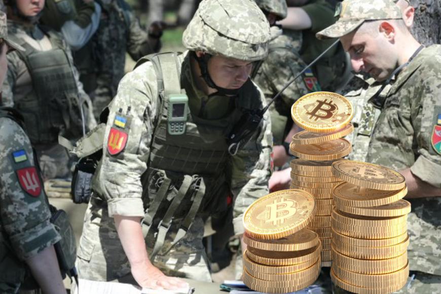 烏克蘭加密捐款超過5,000萬美元，40%歐美供應商願以加密交易軍備物資
