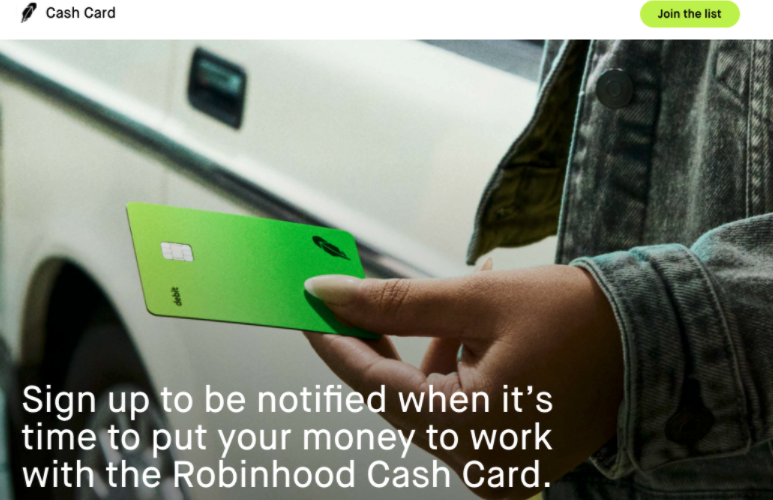 Robinhood推新簽帳卡主打零錢投資，上線定期交易、薪資入帳、交易獎勵功能