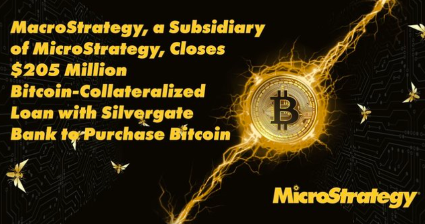 微策略子公司「宏觀策略 (MacroStrategy)」完成上億美元貸款，計畫持續買進比特幣