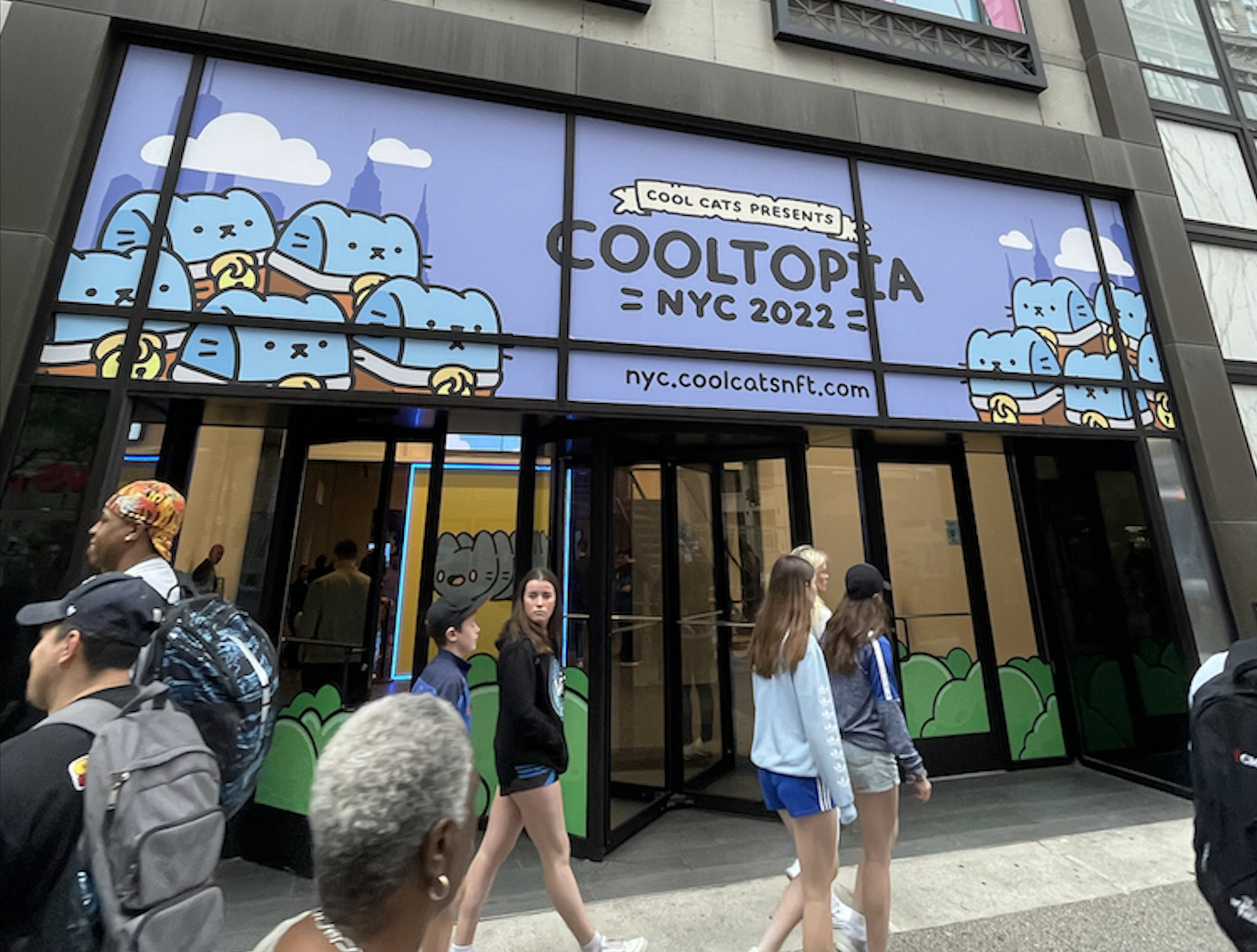 NFT NYC獨家｜探索Cool Cats超可愛遊樂園，NFT應用新展望！