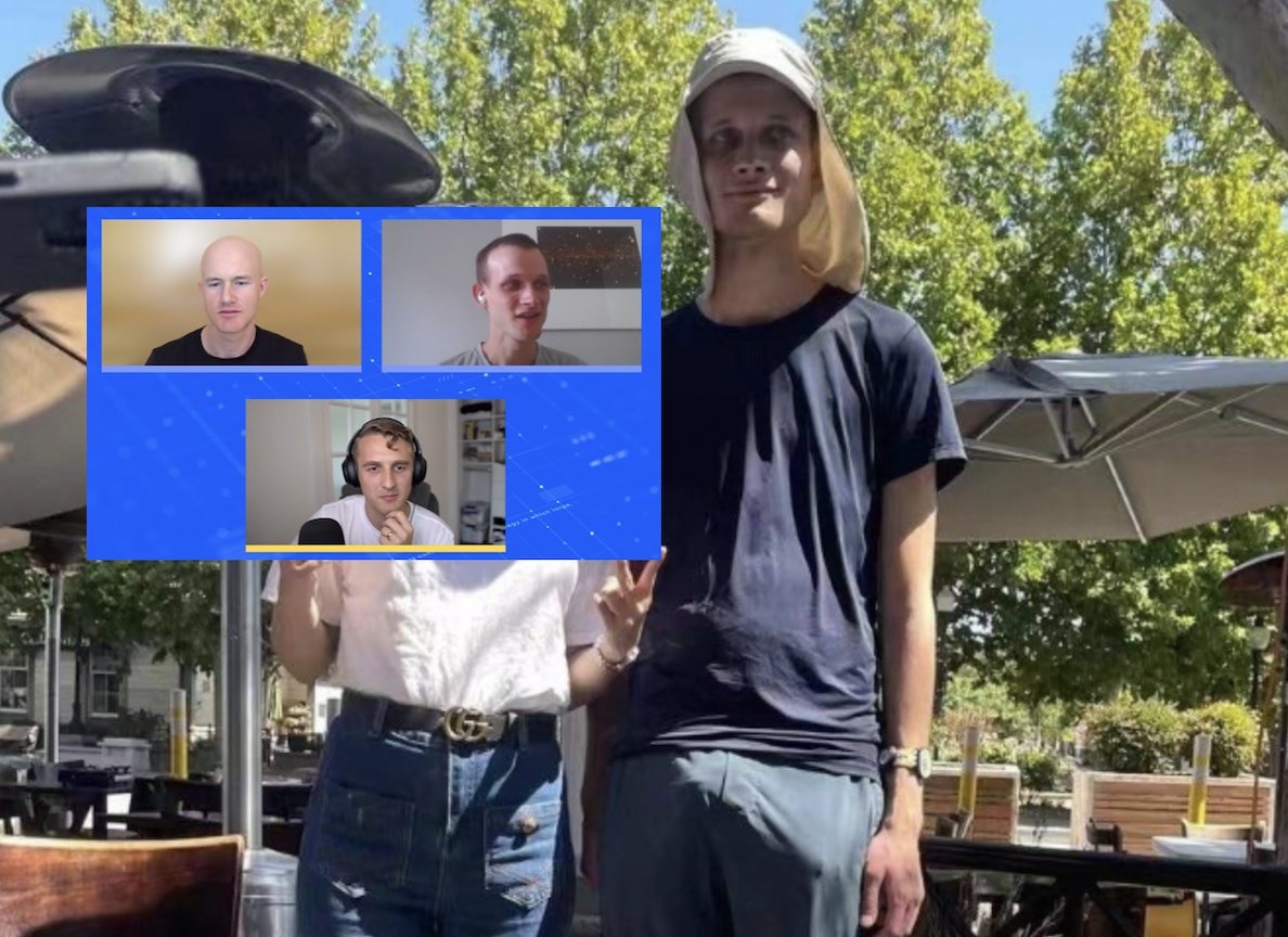 Around the Block｜Vitalik與Coinbase執行長對談去中心化與隱私：PoS以太坊將更為堅實| 鏈新聞ABMedia