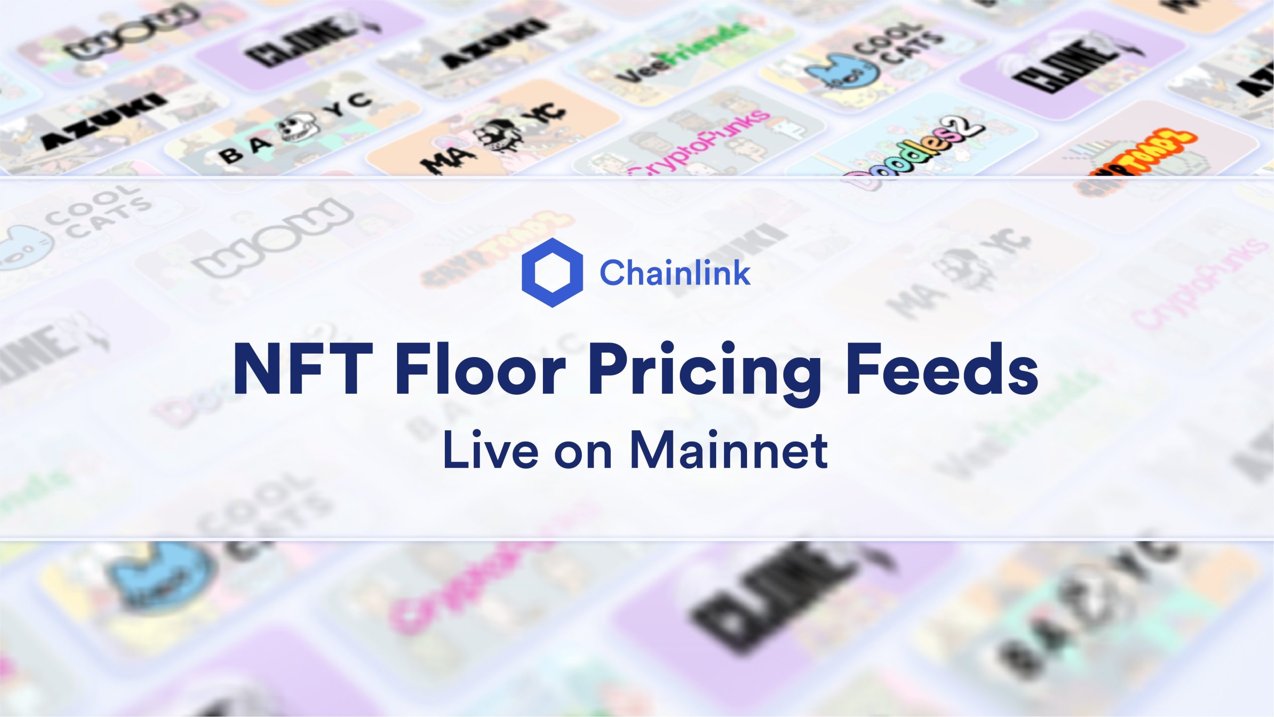 Chainlink進入NFT領域！推出NFT底價數據服務，現已提供10藍籌專案數據