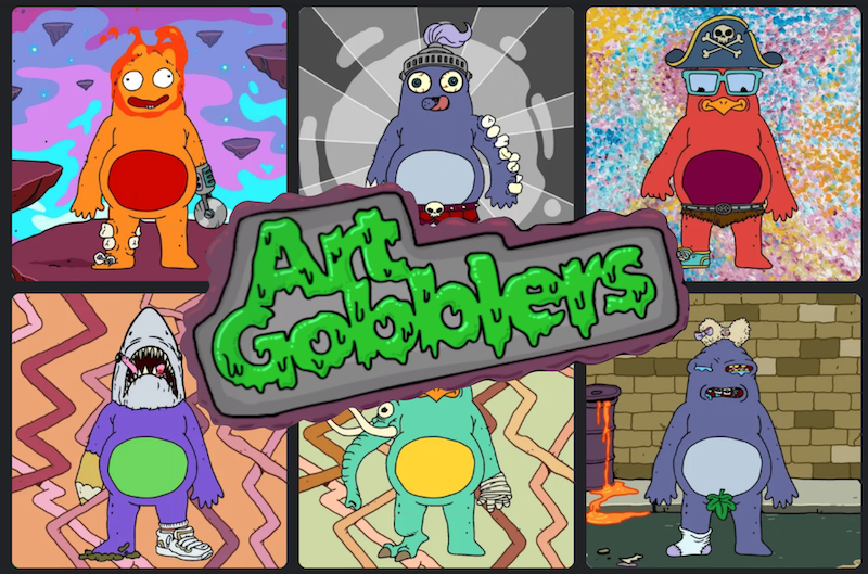 Art Gobblers完整機制介紹｜《瑞克和莫蒂》創作者推出！沒有路線圖、免費鑄造也能要價14ETH