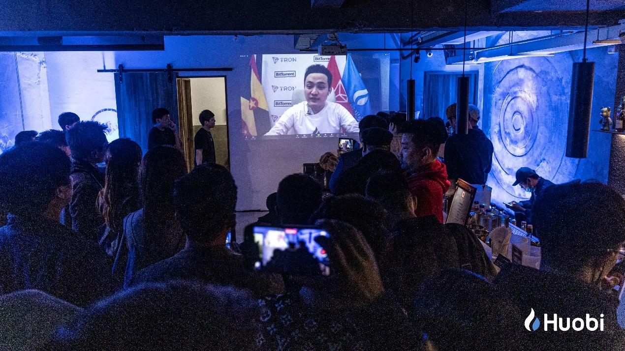 Huobi舉辦火必之夜，孫哥驚喜現身！