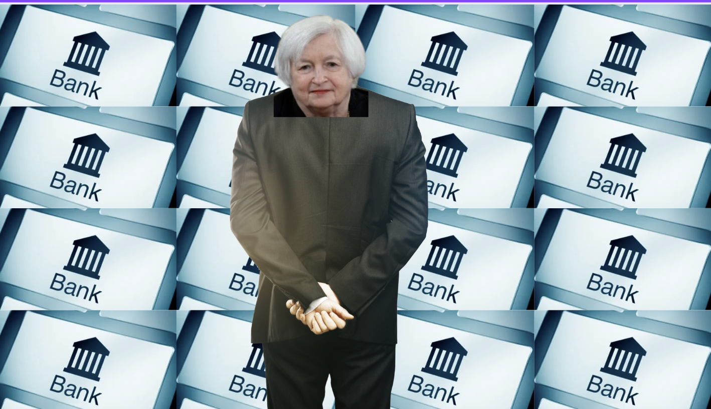 財政部長葉倫稱美國銀行體系健全，並考慮進行監管或改革