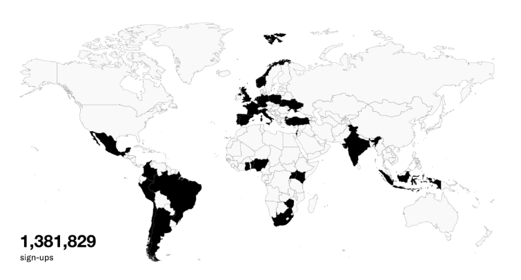 Worldcoin-地圖