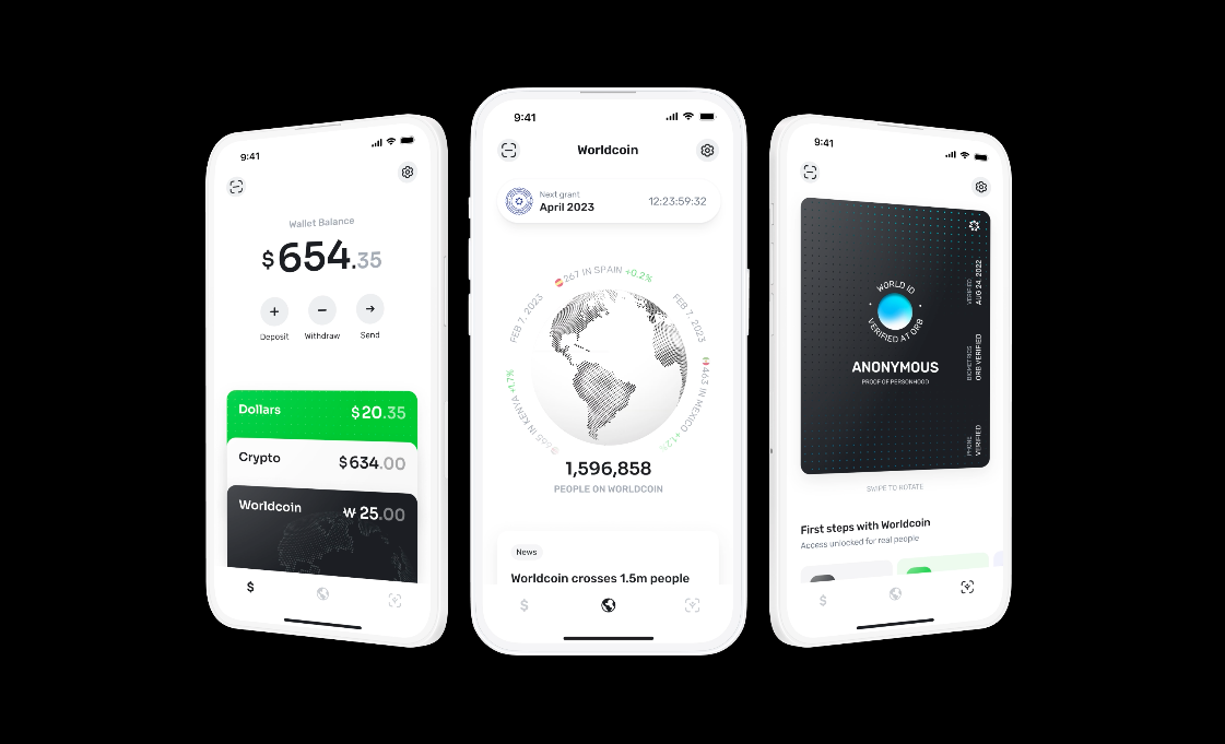 Worldcoin推出生態系錢包World App!通過World ID驗證後,即可免費定期領取World代幣 Worldcoin推出生態系錢包World App!通過World ID驗證後,即可免費定期領取World代幣