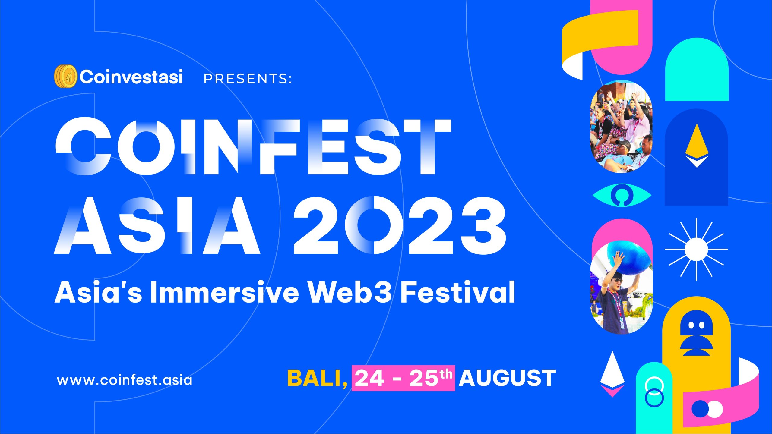 Coinfest Asia 2023 年回歸！峇里島大型峰會主打 Web2.5