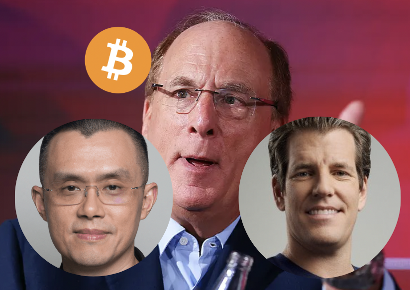 貝萊德(BlackRock)Larry Fink改稱比特幣類似數位黃金，幣安趙長鵬：他們開始加入了