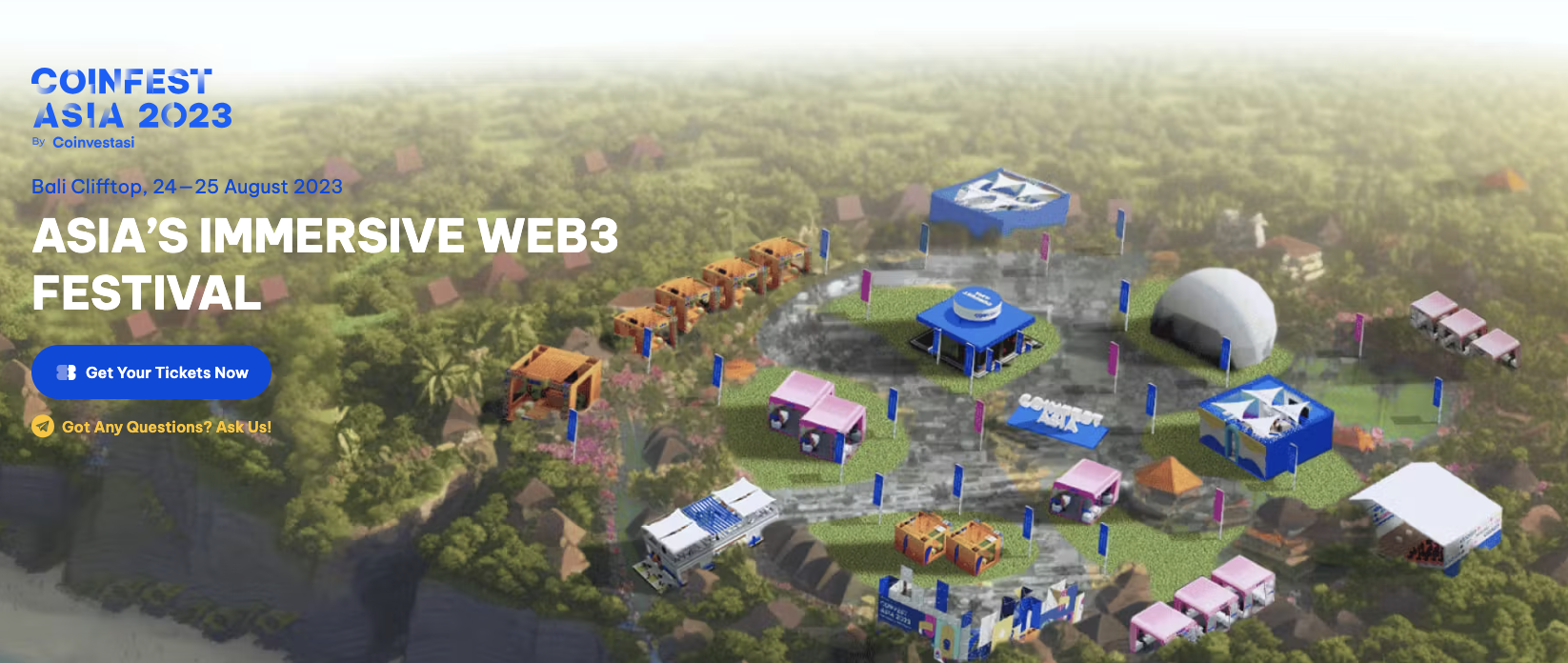 Coinfest Asia採用Web2.5為主題，並將邀請超過100位演講者參與
