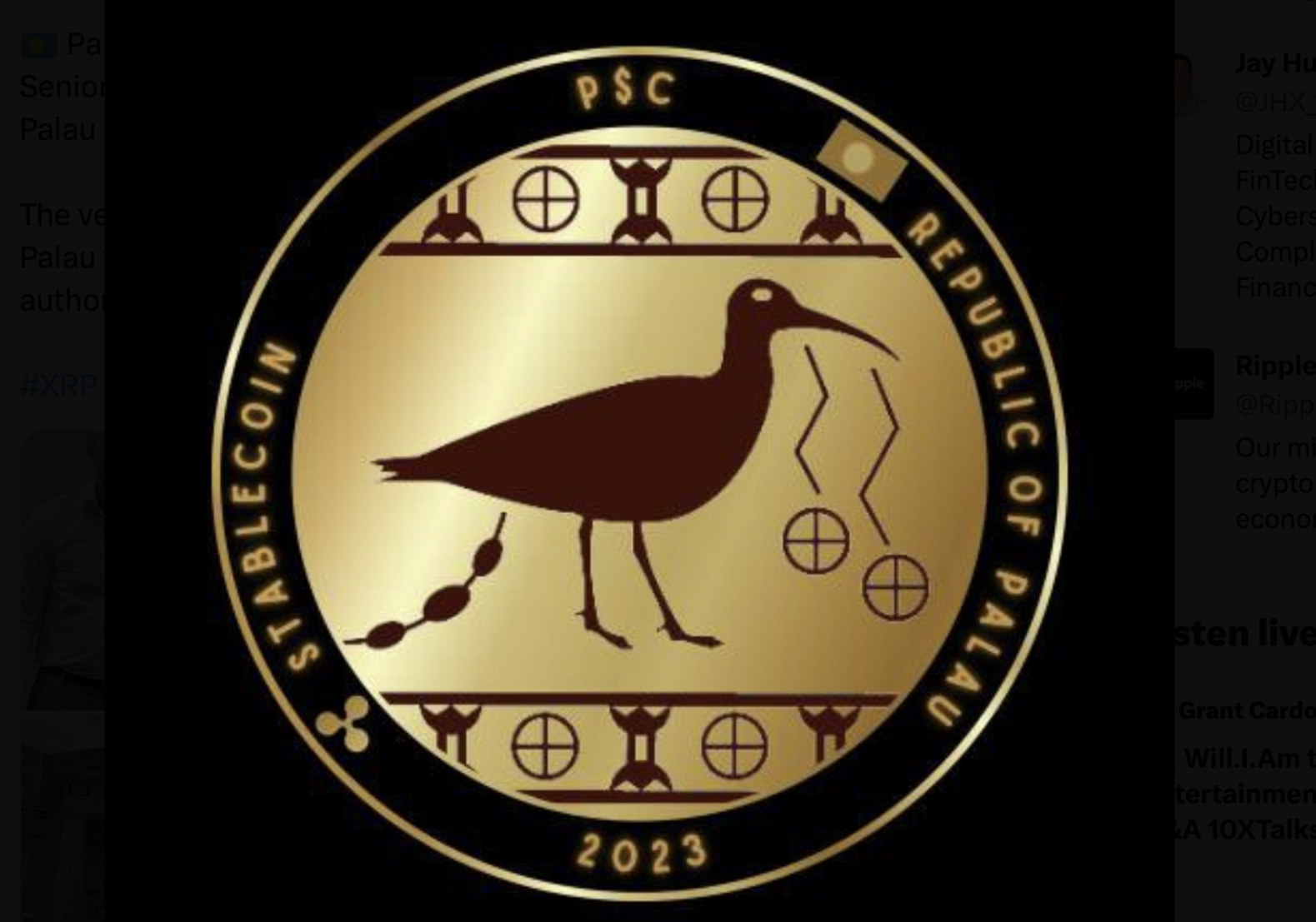 帛琉將正式在 Ripple 上發行穩定幣 PSC,數位居住計劃也持續進行中 帛琉將正式在 Ripple 上發行穩定幣 PSC,數位居住計劃也持續進行中
