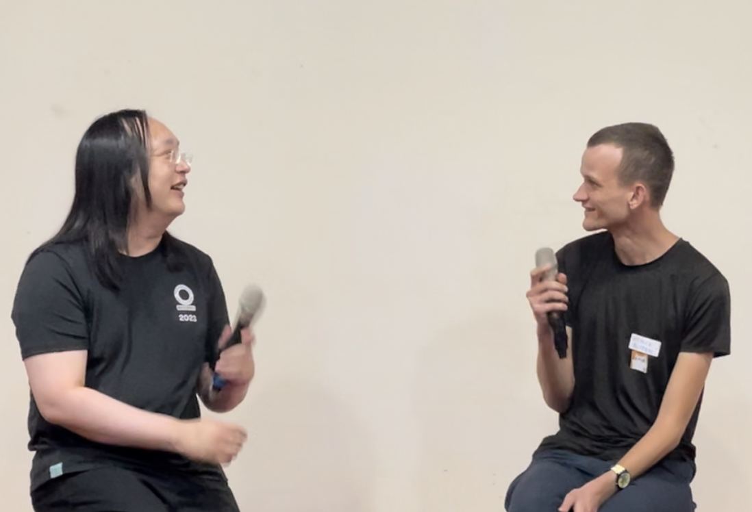 Plurality Taipei｜Vitalik 意外現身台北！對談唐鳳部長透露：已取得台灣就業金卡