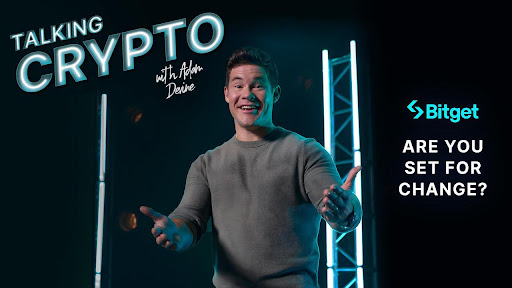 Bitget 合作喜劇演員Adam Devine推 #SetForChange ，提高 Web3 和加密貨幣關注度