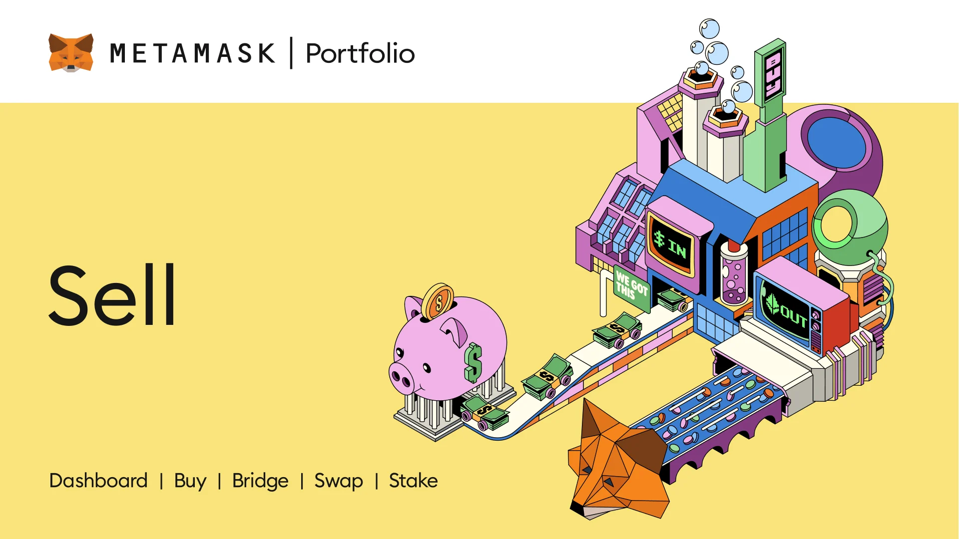 MetaMask 支援法幣出金至銀行帳戶，僅支援英美、歐洲部分地區