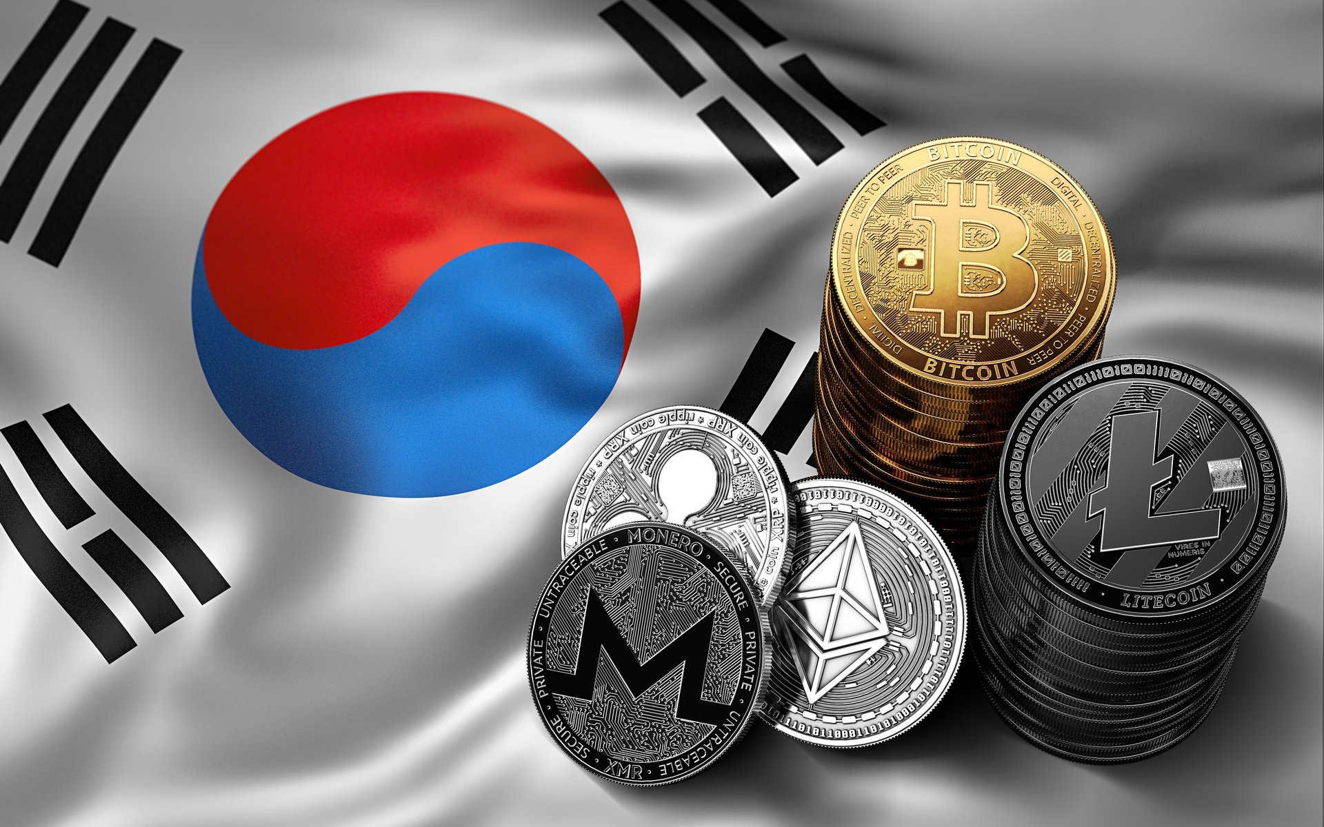 炒股不如炒幣，韓國加密貨幣交易量直逼股票交易市場