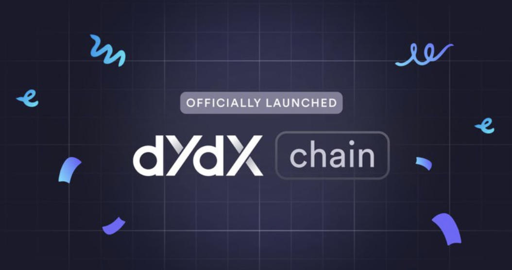 dYdX Chain 正式上線主網，DYDX 七日上漲 30%