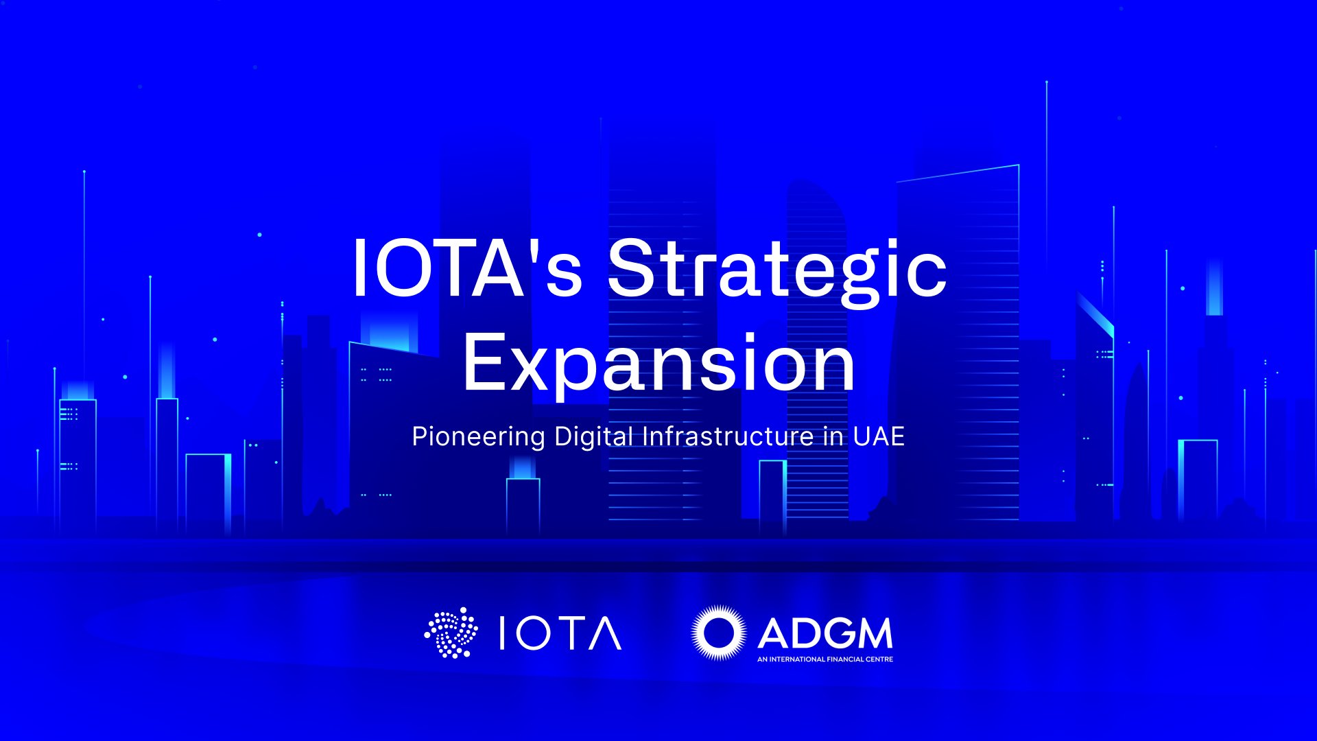 IOTA於阿布達比設立一億美元基金會，單日上漲近七成
