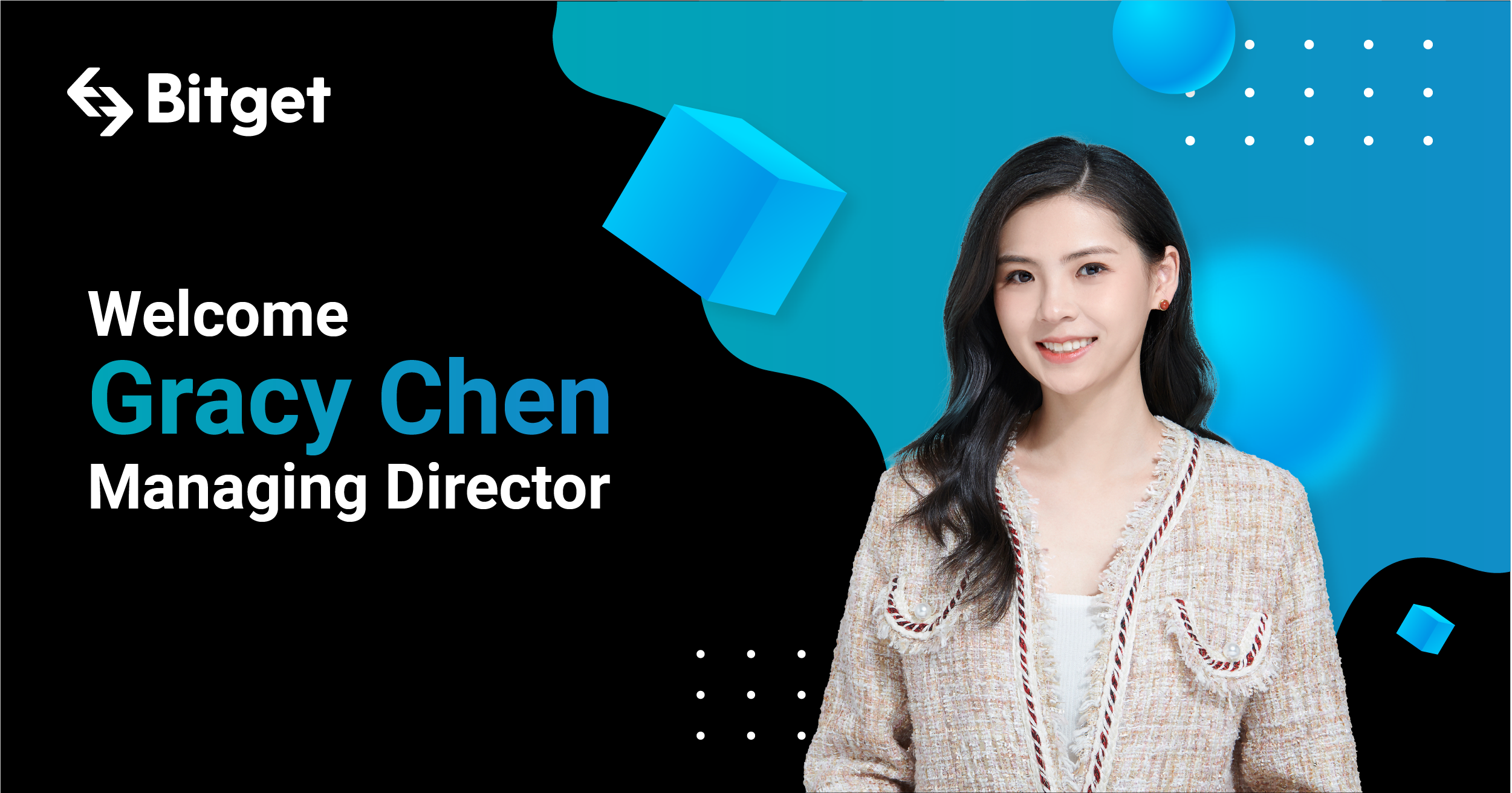 Bitget 董事總經理 Gracy 參與台北區塊鏈週專題討論！談交易所對全球經濟影響