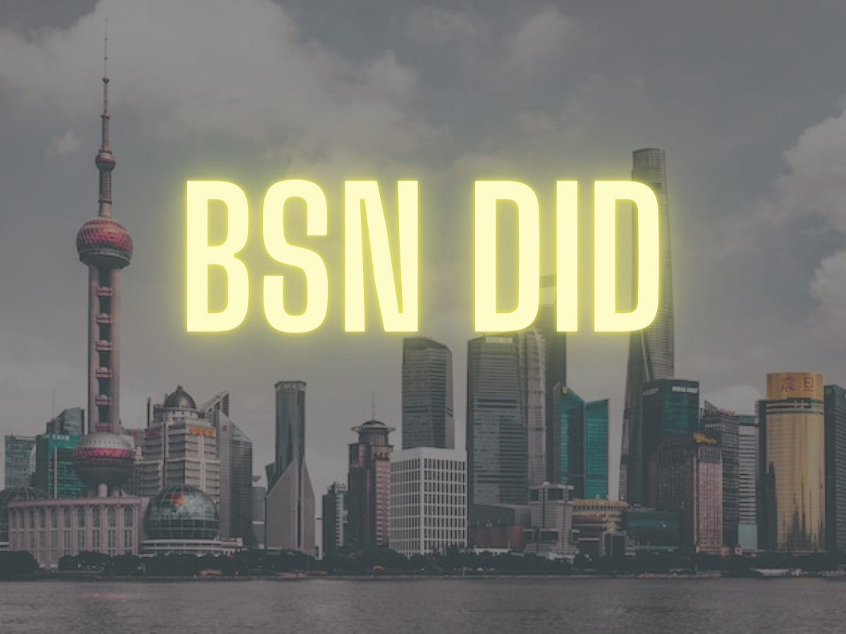 中國 BSN 將推出去中心化身分 DID 計畫，將成為規模最大的身份驗證實驗