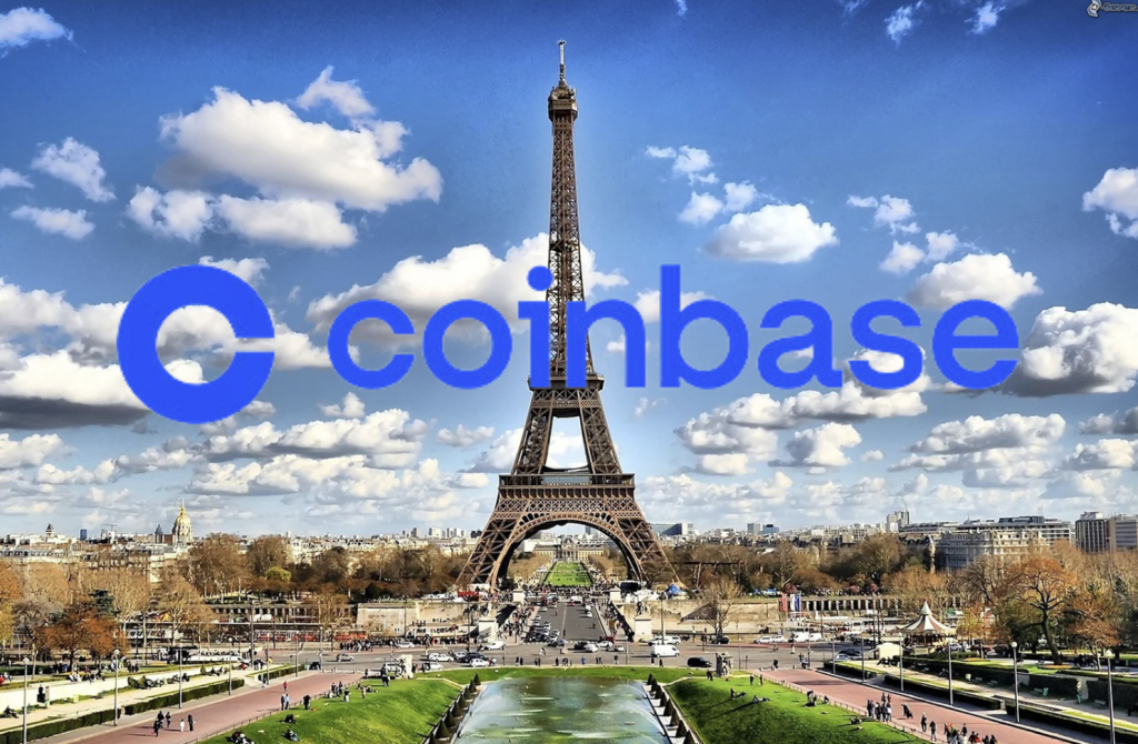 Coinbase獲加密貨幣許可證(VASP)，正式進軍法國
