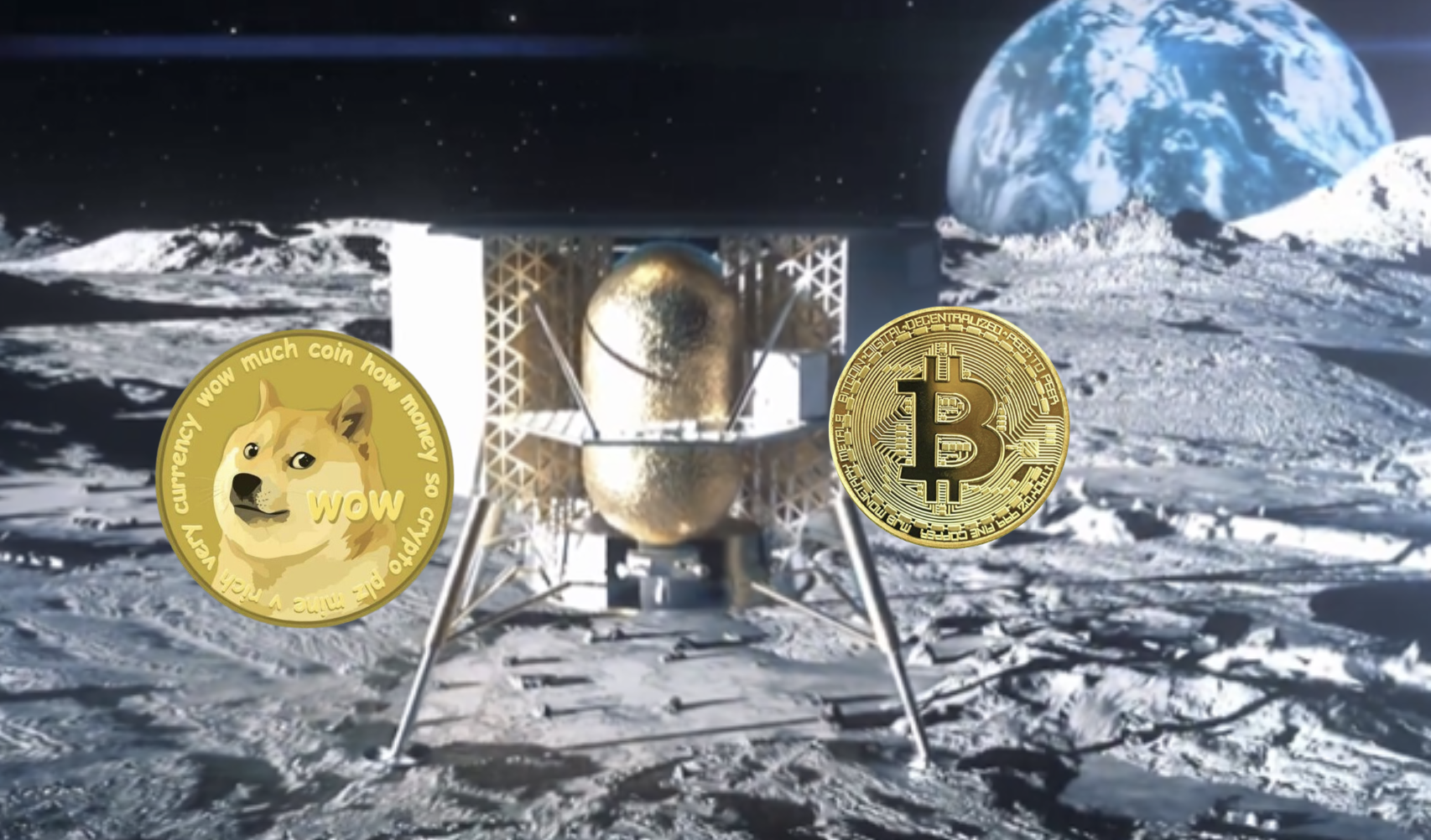 比特幣、狗狗幣攜手去月球,1/8下午實況轉播「To the Moon」 比特幣、狗狗幣攜手去月球,1/8下午實況轉播「To the Moon」
