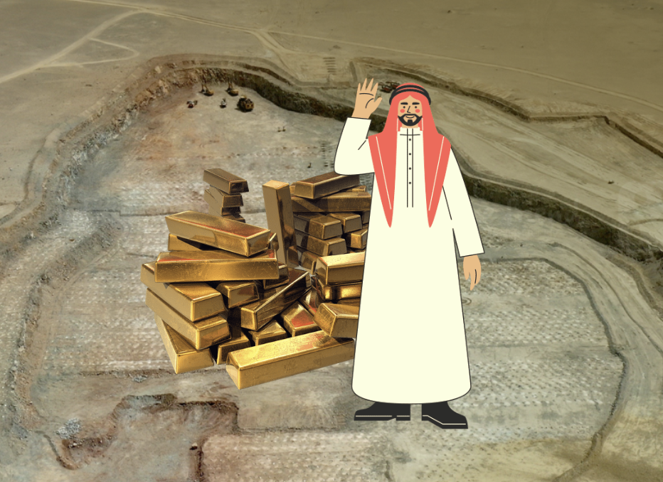 黃金又變多了！沙國發現 50 億鎂產值黃金礦床，對比特幣有影響嗎？