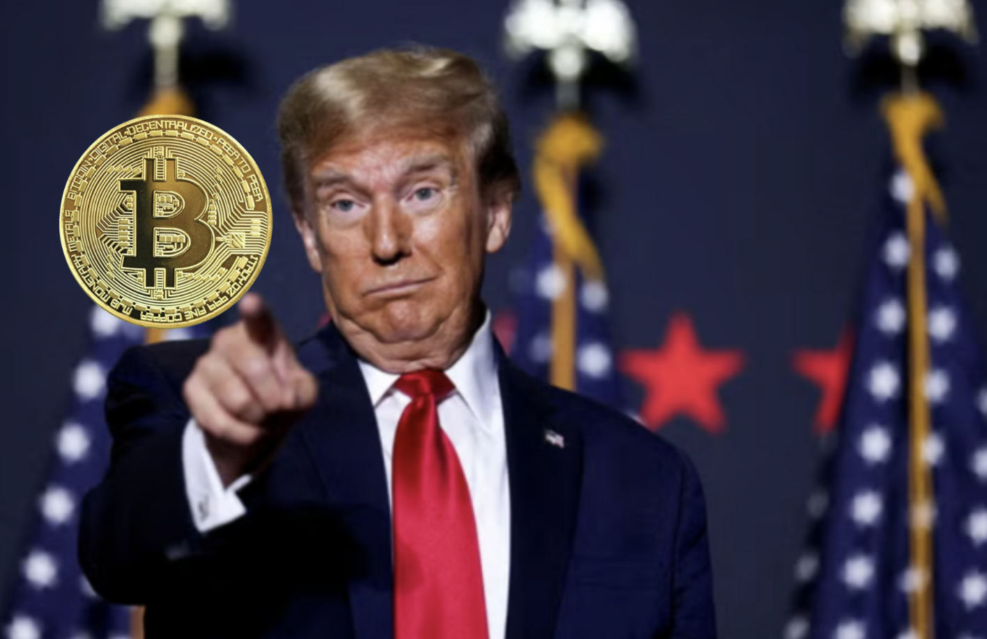 美國總統候選人川普對加密貨幣很感興趣，也接受比特幣付款