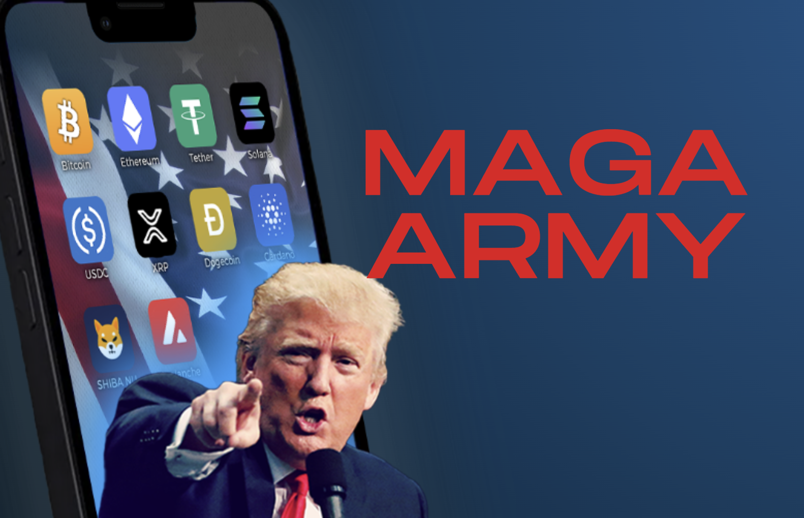 受惠迷因幣 MAGA 大幅上漲，川普加密資產已逾千萬美元