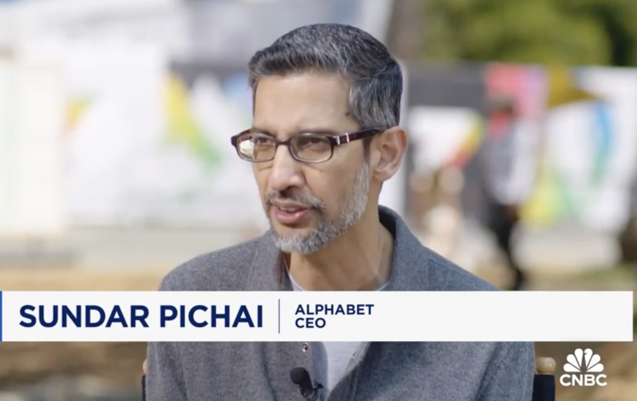 Google 執行長 Sundar Pichai 將調查 OpenAI 不當使用 YouTube 內容的情況