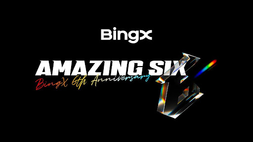 BingX 歡慶六週年！活動獎池高達 1,300 萬美元