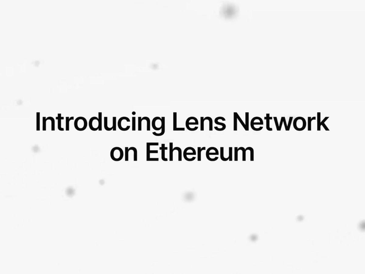 Lens Protocol 推出混合式網路 Lens Network ，提升效率同時維護社交去中心化