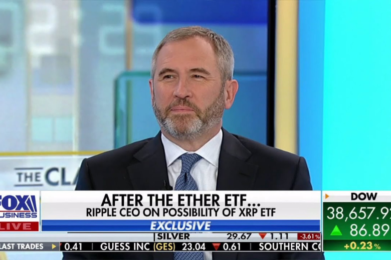 XRP ETF注定要發生，瑞波執行長：看好XRP ETF在明年問世