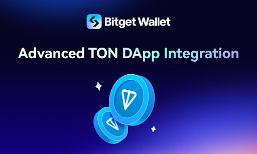 Bitget Wallet 針對 dApp 進一步推出 TON 網路整合