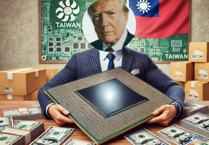 彭博專訪川普：保衛台灣有點難，半導體很賺，應給美國保護費