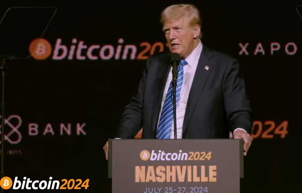 川普於 Bitcoin 2024 承諾，解僱 Gary Gensler、確保美國成為比特幣大國