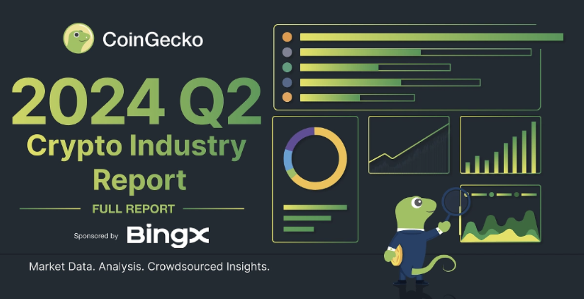 BingX贊助CoinGecko 2024年第二季度市場報告：致力於透明和信任