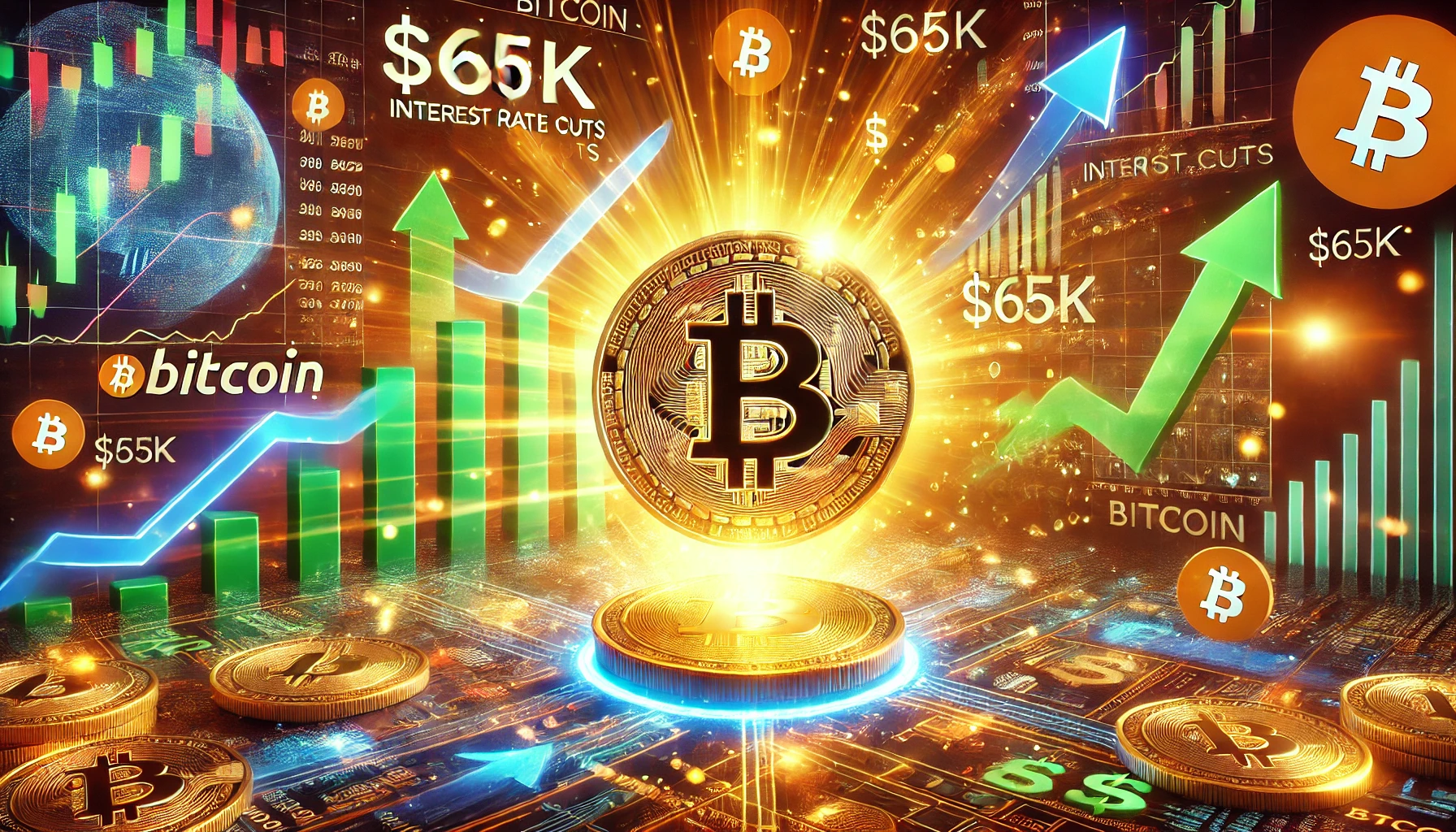 彭博：降息推動比特幣創十年來最強 9 月漲勢，明確突破 65K 才有戲