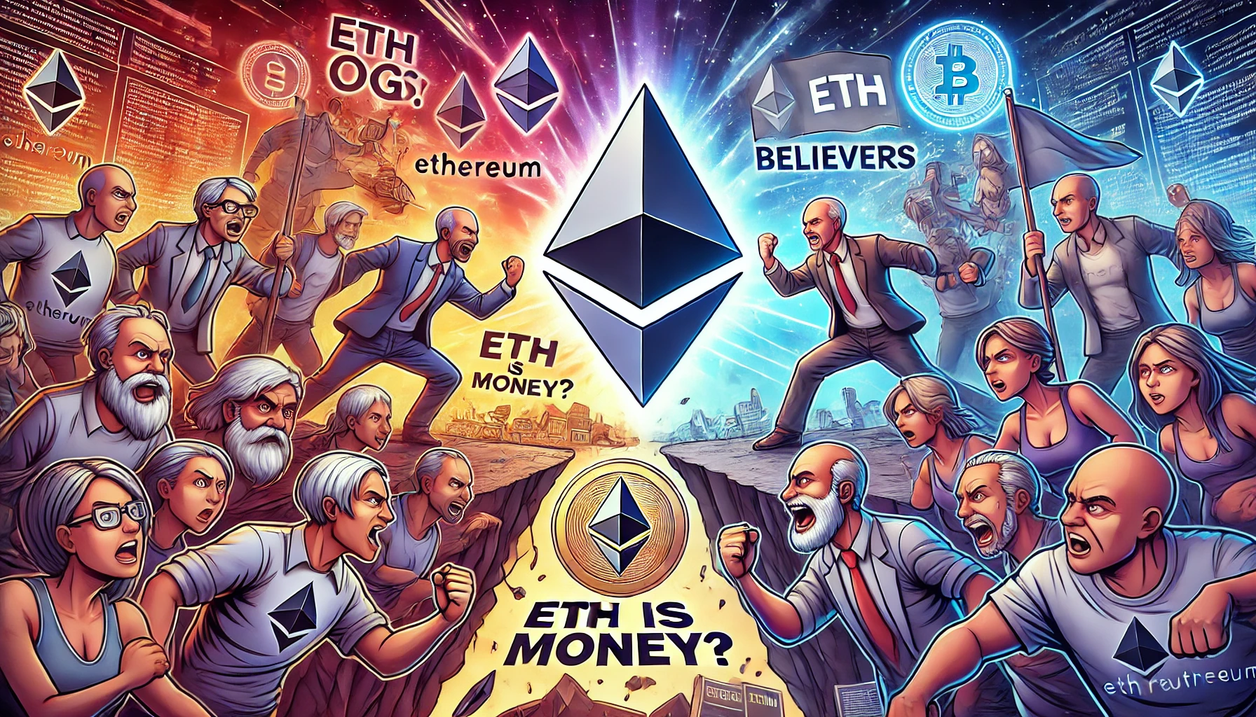 「ETH is money？」以太坊 OG 與信仰者價值觀亂鬥中