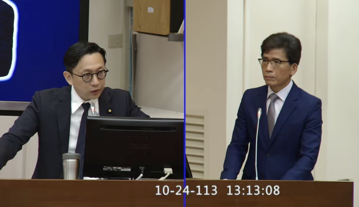 立委葛如鈞質詢金管會證實：台灣 VASP 登記制將提前至今年 12 月 1 日上路