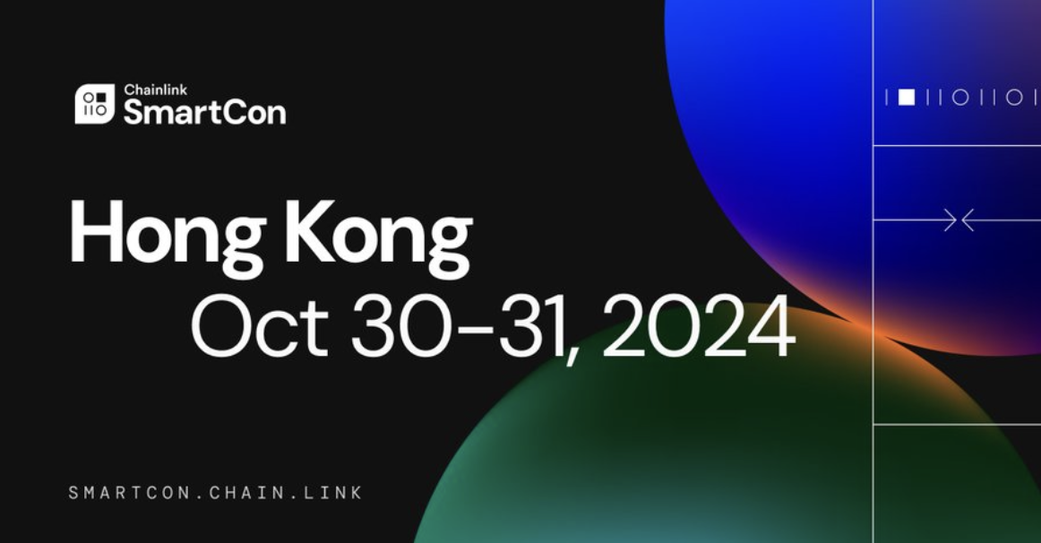 融合區塊鏈與傳統金融，Chainlink 將於香港舉辦 SmartCon 2024