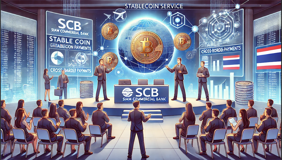 泰國匯商銀行 SCB 推出 24 小時穩定幣服務，支援跨境支付降成本
